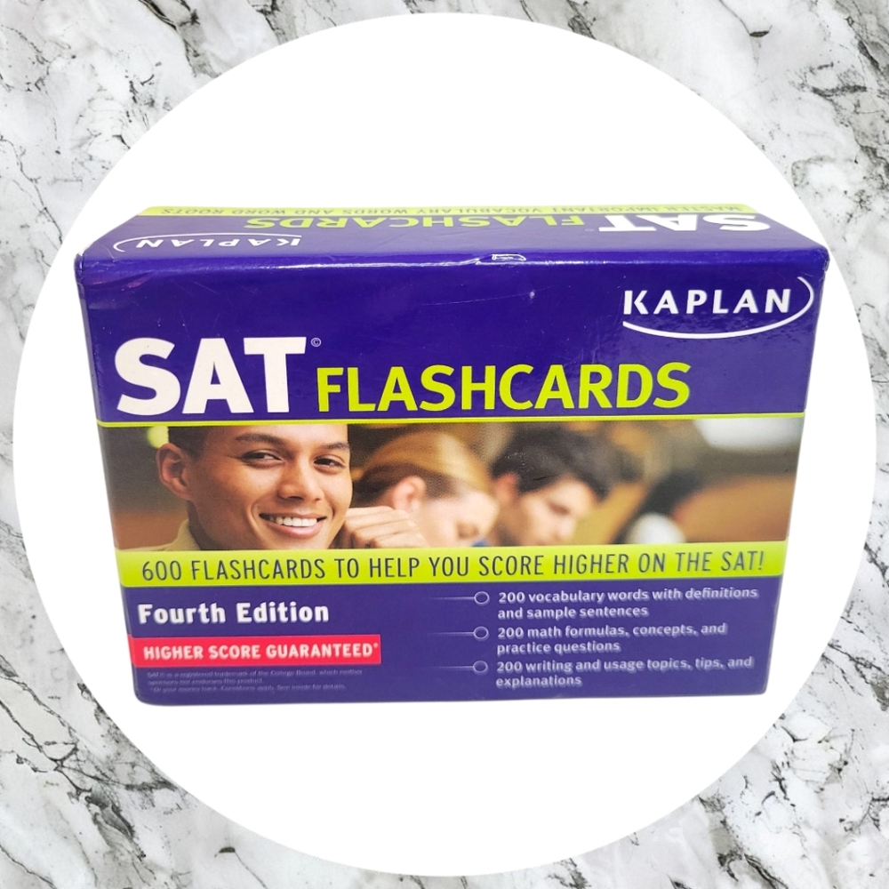 Kaplan SAT flashcards 4th Edition